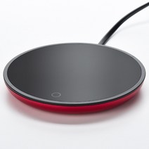 머그컵 워머 핫탑 usb 온열 컵받침DC 5V USB 커피 머그잔 온열 장치 우유 차 물 컵 난방 전기 터치 패드, 03 RED_05 USB