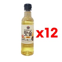 백설 맛술 생강, 500ml, 12개