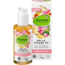 alverde 알베르데 내추럴 코스메틱 릴렉스 케어 오일 산장미 바다 갈매 나무속 100ml