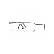 Porsche Design P8307 C 안경테 프레임 남성용 티타늄 Gold 블랙 Full Rim 56mm