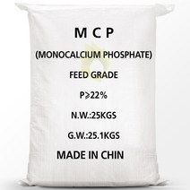 제1인산칼슘 MCP 25kg 농업용 웃자람방지 과실품질향상 저장성증진