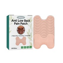 사우스문 항요통 패치 요추 경추 무릎관절 무력근골 손상 산통 케어 크림, 12pcs/박스