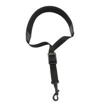 색소폰스트랩 목걸이 어깨걸이 스트랩 홀더 색소폰 알토 테너 소프라노 바리톤 색소폰 음악 액세서리 용, 한개옵션0