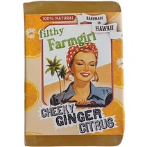 Cheeky Ginger 시트러스 바 비누 오렌지 자몽 레몬 생강 USA 미국, Ginger, Citrus