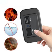 Pd 타입 C Usb 포트 자동차 고속 충전기 소켓 전원 콘센트 패널 마운트 보트 캐러밴 20 N7d6 용 방수 휴대폰, [01] black