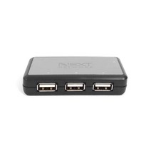 넥스트 NEXT-314UHP USB2.0 허브 4포트 유전원 아답터포함 USB허브, 선택없음