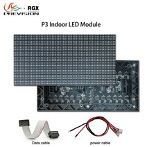 LED 광고판 전광판 차량 휴대용 미니 간판 심천 P3 실내 HD RGB 192*96mm SMD 풀 컬러 광고 디스플레이 스크린 모듈 패널공장 제작 267EA 2, 단일옵션