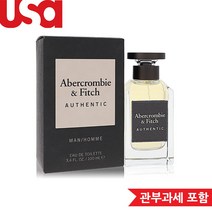 아베크롬비 앤 피치 어센틱 EDT 100ml 남성, 1개
