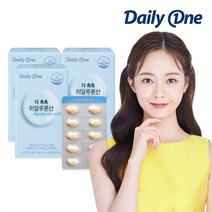데일리원 더 촉촉 히알루론산 이너뷰티 영양제 3통, 없음