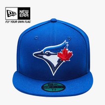 뉴에라 5950 MLB 어센틱 토론토 블루제이스 게임(홈 어웨이공통) 70331941, 없음