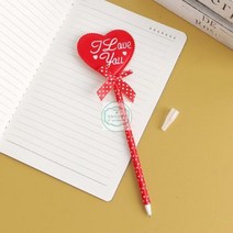 하트뿅_LOVE_검정펜_볼펜_문구 2C94, 상세페이지 참조