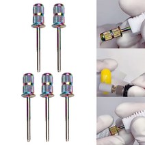 샌딩기 벨트샌더 샌딩페이퍼 전동사포 에어샌딩기 네일 드릴 비트 샌딩 밴드 캡 맨드릴 그립 커터 5 개 페디큐어 기계용 그라인딩 밀스 버 액세서리