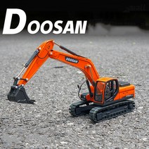 두산 DX225LCA 모델 1/40 트럭 다이 캐스트 합금 금속 유압 굴삭기 장난감 엔지니어링