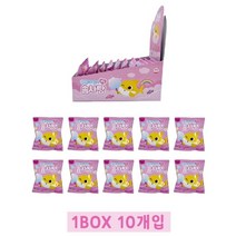 앙팡드봉봉 핑크퐁 아기상어 한입 솜사탕 10p, 5세트