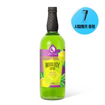 [포모나] 믹솔로지 모히토 시럽 1L + 전용 시럽펌프 증정