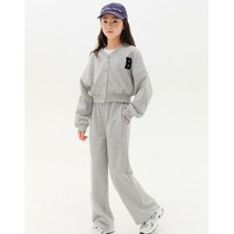 몽키카카 여아 주니어 초등 트레이닝 봄 가을 그레이 그롭 가디건 상하세트