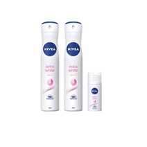 니베아 데오화이트 스프레이 엑스트라 화이트 200ml x 2입 + 35ml, 1세트