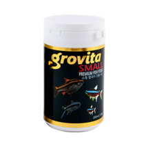 그로비타 그로비타(grobita) 소형 열대어 전용사료 130g 250ml 사료, 1개