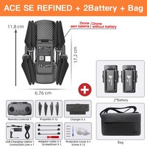 촬영용 입문용 초보용 전문가용 Hubsan ACE SE R 개량 GPS 드론 4K HD 카메라 9km 와이파이 3 축 짐벌 브러시리스 쿼드콥터 전문 FPV RC 드론 Vs, 3.ACE SE REFINED 2B