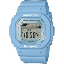 카시오 CASIO Baby-G 베이비지 BLX-560-2JF [G-LIDE Retro surf colors 파스텔 블루]
