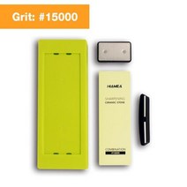전동칼갈이 HIAMEA신제품 세라믹 칼갈이 숫돌 15000 20000 25000 30000, 15000 set+M