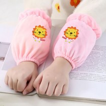 따뜻한 겨울용 귀여운 극세사 팔토시 학생 어린이 유아 아동 미술 사무실 손목보온 방한용 워머