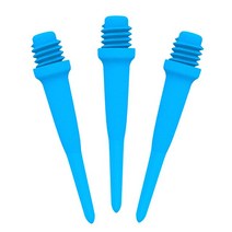 다트 기계 전자 보드 다트핀 CyeeLife-플라스틱 다트 팁 50 팩 2BA POM 포인트 소프트 전자 보드용 다양, 04 파란