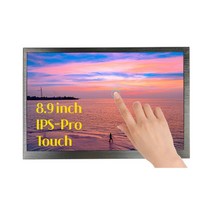 서브 모니터 2K 미니 터치 보조 화면 IPS 휴대용 8인치 9인치, 8.9inch 1920x1200 터치