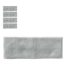 무인양품 MUJI 코튼 헤어 터번 슬림 5개 4550182926972, 그레이