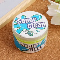 청소용품전문점 탄성 좋은 슈퍼클린 젤리클리너 옐로우, 1개