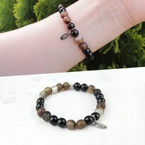 JStrading 원석팔찌만들기 GS 재료세트 35종 DIY, GS-34 제이슨, 1개