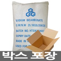 고구려디엠 베이킹소다 (중국 세탁세정) 25kg / 박스포장 / 대용량, 1포