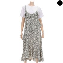 ab.f.z 에이비에프지 GD01 프릴 뷔스티에 원피스 AFW2HO44D