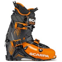 Scarpa 스키장비 Maestrale Alpine Touring Ski Boots 2023, Orange/Black, 25.5