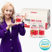 참앤들황토농원 맛있는 산수유즙 건강주스 1박스(80mlx30포), 맛있는 산수유즙 1박스 (30포)