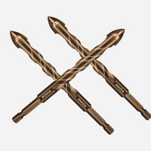 티타늄코팅 육각 트위스트 만능비트 1개 이중기리, 12mm