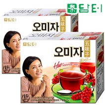 담터 오미자플러스 15티백 + 15티백, 30개, 1개, 18g
