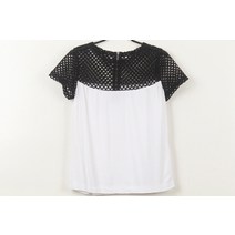 (SANDRO)산드로 펀칭 티셔츠(S)