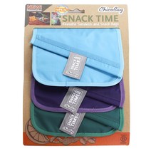 Chicobag 리유저블 스낵 백 3종 세트 도시락가방/런치백, 3개입