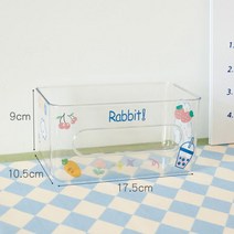 티슈케이스 심플 투명 보관 벽걸이 상자 데스크탑 휴지 수건, 투명하다.