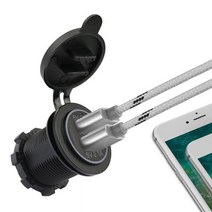 USB 4.2A 충전 카라반 2포트 캠핑카 DIY, 충전2포트4.2A