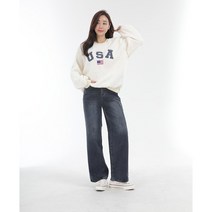 7238 찌인청 기모 와이드청바지