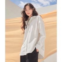 스파오 고밀도 코튼 오버핏 셔츠_SPYWC49W01