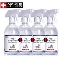 이숲 뿌리는 손소독제 500ml 4개 세정제 미국 수출기념 당일발송 손세정제, 1개
