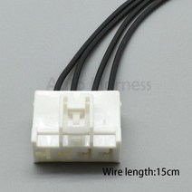 암수 거치대 하우징 전기 대형 중전류 플러그 자동차 와이어 커넥터 7282-3040 4 핀 1 개, 02 1 female set_01 15cm