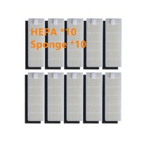 [호환제품] 롤러 메인 브러시 커버 사이드 브러시 hepa filter mop for silvercrest ssr1 ssra1 ilife a9s a9 a7 로봇 진공 청소기, 14-보여진 바와 같이