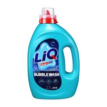 리큐 진한겔 마이크로 버블워시 액상세제 일반용 본품, 2.7L, 1개