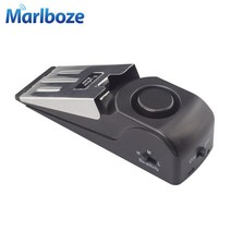 Marlboze 무선 홈 보안 독립 120dB 사이렌 도어 스톱 알람 웨지 모양의 블록 차단 안티 엔트리 시스템