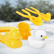 메이커 스노우볼 눈 오리 집게 38cm 제조기 스포츠 크리스마스선물 겨울 눈썰매용품 alalal9160*90271134DT, 눈집게-오리38cm