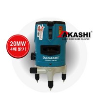오토레벨기 DAKASHI 4배밝기 360도 회전 라인작업 20MW 레이저레벨기